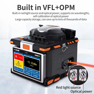 Empalmadora de Fibra Óptica M5 <span class=keywords><strong>Fusion</strong></span>, Empalmadora de Fibra Óptica Multifuncional, 6 Motores, Pantalla Táctil de 4.3 Pulgadas, Máquina de Empalme de Fibra - Product Image 6