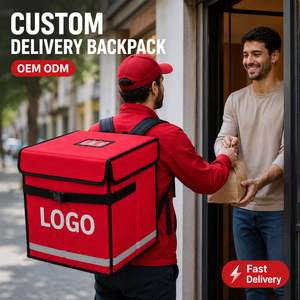 Mochila Térmica para Entrega de Alimentos con Logotipo Personalizado, OEM, Gran Capacidad, Impermeable, Reflectante, para Motocicleta, Venta al Por Mayor - Product Image 3