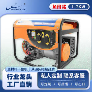 Generador de Gasolina Pequeño de 3-10 Kw Monofásico/Trifásico Portátil para Uso Doméstico y Comercial con Motor Refrigerado por Aire WX-6500I 50/60Hz - Product Image 5