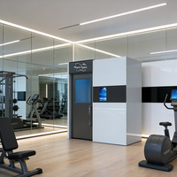 ReparoSpace - Máquina de Crioterapia Eléctrica de Enfriamiento Avanzado, Sistema de Crioterapia de Cuerpo Completo para Medicina Deportiva