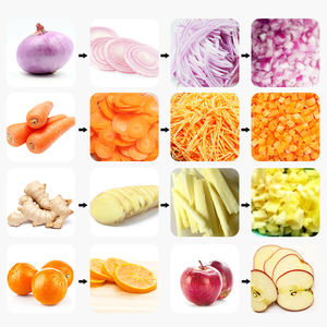 Профессиональный измельчитель и измельчитель листовых овощей Электрический измельчитель брокколи и цветной капусты - Product Image 3