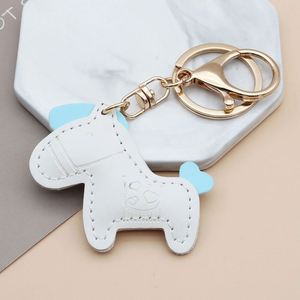 Wholesale Horse Leather Keychain New Design Cute Pegasus Animal PU Leather Keychain Luxury <b>Bag</b> <b>Charms</b> - Product Image 5
