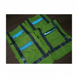Chaleco de Seguridad <span class=keywords><strong>EL</strong></span> con la inscripción 'Guardián del Turno de Noche' para Trabajadores. Luz <span class=keywords><strong>EL</strong></span> activa para correr de noche, trabajar y patrullar. Ilumine Su Seguridad - Product Image 4