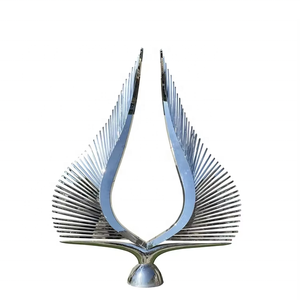 Fusione <span class=keywords><strong>di</strong></span> metallo scultura in acciaio inossidabile cervo che scompare con stampa digitale Design unico - Product Image 6