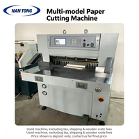 Coupe-papier de bureau d'occasion, machine de découpe graphique, plusieurs modèles disponibles, équipement d'impression et de post-presse d'occasion