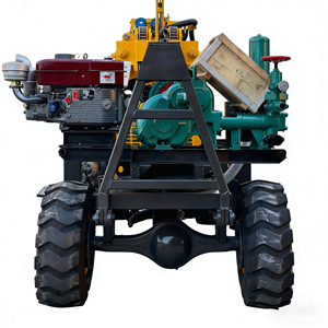 מקדחת קאייאן 300 בעלת מנוע דיזל עוצמתי לקידוח בוץ/קונוסים, לשימוש בארות מים, מהירה, מקצועית וקלה לתפעול. - Product Image 4