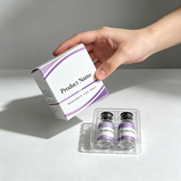 Boîte en carton magnétique personnalisée pour 10 flacons de 3 ml, 5 ml, 10 ml – Emballage cadeau pour flacons de peptides