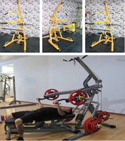 Alat Latihan Multi Gym Komersial Multi Stasiun Latihan Kekuatan Seluruh Tubuh Peralatan Fitness Klub Gym