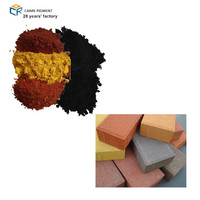 Poudre de ciment jaune et oxyde de fer, 130g, pour la céramique, couleur béton, le pavé