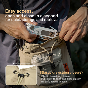 Sac bandoulière tendance <span class=keywords><strong>pour</strong></span> <span class=keywords><strong>appareil</strong></span> <span class=keywords><strong>photo</strong></span> avec cordon de serrage, imperméable et doublé en peluche, <span class=keywords><strong>pour</strong></span> appareils <span class=keywords><strong>photo</strong></span> hybrides/reflex numériques, vente en gros ODM - Product Image 2