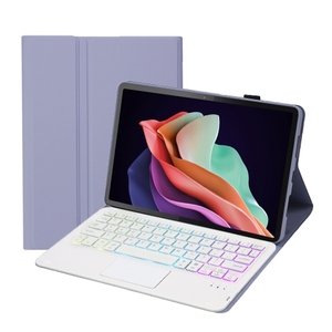 Custodia in pelle Ultra-sottile con retroilluminazione posteriore rimovibile USB per <span class=keywords><strong>Huawei</strong></span> <span class=keywords><strong>MatePad</strong></span> <span class=keywords><strong>11</strong></span> 2023 AHW13-AS Texture Touchpad nuovo - Product Image 6