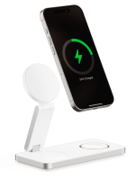 Chargeur Sans Fil Magnétique 3-en-1 Dropshipping 2026 pour iPhone Charge Rapide 15W pour iPhone 17 Pro Max Chargeur Montre