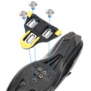 LEBYCLE - Tornillos de Freno para Bicicleta de Montaña y Carretera, de Acero al Carbono, Resistentes al Óxido, Placas de Bloqueo para Pedales de Bicicleta, Compatibles con <span class=keywords><strong>Shimano</strong></span> Look - Product Image 2