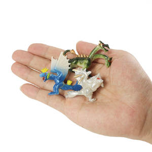 Tüp paketi ucuz ejderha dinozor modeli oyuncak minik plastik hayvanlar - Product Image 2