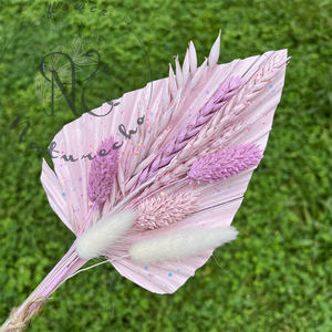 Decoración de pastel de cumpleaños, herramientas de decoración de pasteles, soporte de pastel, ramo de flores secas naturales, adornos para magdalenas, novedad - Product Image 2