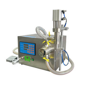 เครื่องบรรจุของเหลวด้วยปั๊มแม่เหล็ก 23 ลิตร กึ่งอัตโนมัติ ความแม่นยำสูง สำหรับขวดน้ำ 220V - Product Image 1