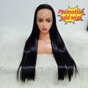Promotion 75$ Perruques Lace Frontal SDD Lisses 11A 13x4 100% Cheveux Humains Naturels Bruts Vierges Vietnamiens 18-28 Pouces - Product Image 1