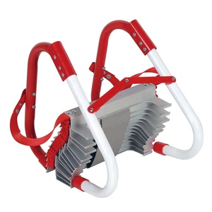 Belle échelle de secours moderne en alliage d'aluminium de 3 étages pour <span class=keywords><strong>camion</strong></span> d'escalier de secours pliable pour appartements - Product Image 3