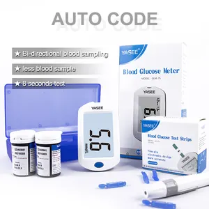 Yasee OEM Home Health Care Product Blood Glucose Portable Blood Glucometer Testing Equipments
