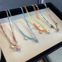 Tali Gantungan Ponsel Keramik Motif Kartun Warna-Warni, Tali Selempang Dapat Disesuaikan, Tali Ponsel Lepas Pasang, DIY Wanita