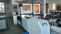 Machine automatique de fabrication de boîtes et de couvertures rigides pour livres, avec positionnement visuel, format A4, pour albums d'enfants