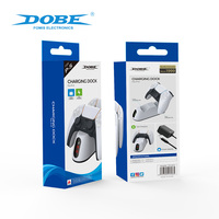 Accessoires de jeu DOBE, station de charge double avec indicateur LED pour manette DualSense PS5