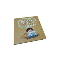 Papier cartonné, papier couché, papier de haute qualité, écologique, personnalisé, impression à la demande de livres cartonnés pour enfants