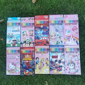 Coffret Cadeau de Crayons de <span class=keywords><strong>Couleur</strong></span> en Bois 12 Couleurs pour <span class=keywords><strong>Dessin</strong></span> et Graffiti d'Enfants, Motif Capybara de <span class=keywords><strong>Dessin</strong></span> Animé, pour le Commerce International - Product Image 3