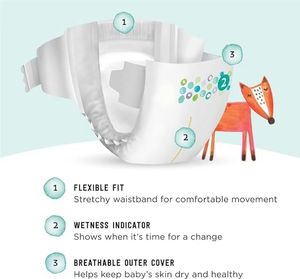Directe Fabrikant Zduck 'S Wegwerp Babybroek Luier Xxxl/Xxl Maat Katoenen Materiaal Sap Japan Zwemmen Bulk Hoeveelheid Gratis Monsters - Product Image 5