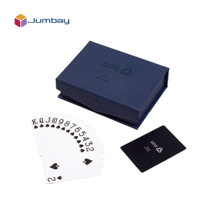 <span class=keywords><strong>Cartes</strong></span> <span class=keywords><strong>à</strong></span> jouer écologiques en papier/PVC avec logo personnalisé recto-verso avec étui <span class=keywords><strong>de</strong></span> luxe portable pour usage familial - Product Image 6