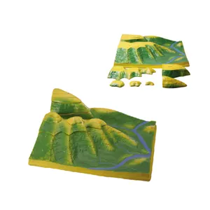 火山地理モデルを使用した教育