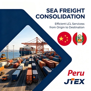 Servicio de Transporte Marítimo LCL de China a Perú, Consolidación de Carga, Logística Internacional, Agente de Transporte de Carga Global - Product Image 1