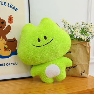 Peluche <span class=keywords><strong>Verde</strong></span> a Forma di Piccolo Rana, Simpatico Giocattolo in Peluche <span class=keywords><strong>Verde</strong></span> a Forma di Animale, Regalo Ideale per <span class=keywords><strong>la</strong></span> Casa per Bambini e Bambine - Product Image 4