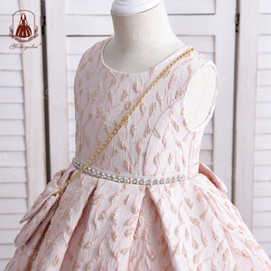 <span class=keywords><strong>Pas</strong></span> <span class=keywords><strong>cher</strong></span> En Gros S2352 <span class=keywords><strong>Rose</strong></span> Enfants <span class=keywords><strong>Robe</strong></span> De Soirée Conception Perles Solide Africain Enfants Jacquard <span class=keywords><strong>Robe</strong></span> Pour Les Filles - Product Image 3