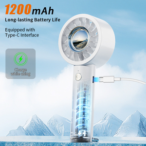 Ventilatore estivo ricaricabile portatile dotato di funzione di aromaterapia, compatto e leggero per allontanare il calore - Product Image 6