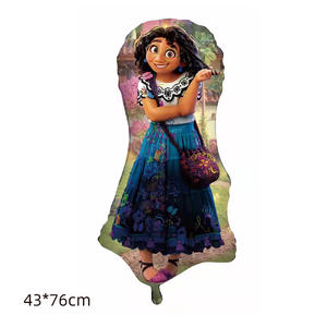 Venta al por mayor de dibujos animados de 18 pulgadas Magic Full House película de aluminio Encanto globo <span class=keywords><strong>Isabella</strong></span> animación <span class=keywords><strong>cumpleaños</strong></span> fiesta decoración Globos - Product Image 5