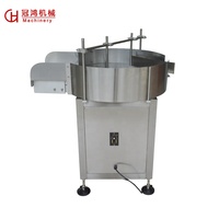 High Speed 304 Stainless Steel Of Round Bottle Turn Rotary Accumulation Table Bottle Unscrambler Bottle Loading Turntables