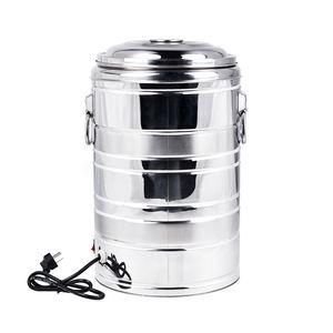 Hervidor y Calentador de Agua de Acero Inoxidable de 20 <span class=keywords><strong>Litros</strong></span> y <span class=keywords><strong>80</strong></span> Tazas con Vaporizador para Bollos y Maíz al Vapor - Product Image 6