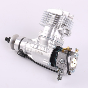 Moteur à essence pour modèle d'aviation DLE20RA, monocylindre, après deux temps, échappement naturel, refroidissement par air, démarrage manuel, 20CC - Product Image 1