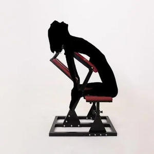 YuanHongJin Vermelho BDSM Ajoelhado Cadeira com Suporte Multi-Posição PU Couro Padding Adulto Restraint Play Qualidade <span class=keywords><strong>Sex</strong></span> Furniture - Product Image 4
