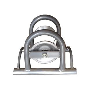 Rodillo de aluminio de guía recta de ruedas individuales <span class=keywords><strong>para</strong></span> tendido de cables subterráneos Rodillos de tracción de cables eléctricos - Product Image 6