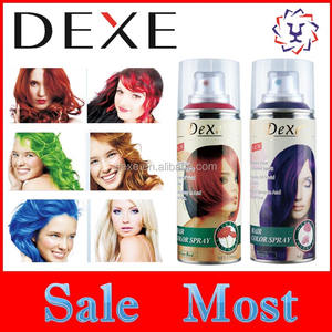 DEXE professionnel <span class=keywords><strong>temporaire</strong></span> lavable cheveux couleur colorant Spray brun couleur cheveux Spray 12 couleurs pour hommes femmes maison Salon utiliser OEM - Product Image 6