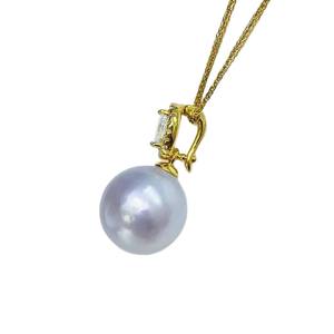 Accesorios de Perlas 31359DIY, Hebilla de Plata S925 para Colgante, Soporte Vacío para Cuentas de 9-13 mm, Colgante de Diamantes y Dijes para Collar - Product Image 5