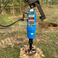 2025 Limta Construction jardin planteur souche rabot terre tarière hydraulique perceuse accessoire avec boîte de vitesses moteur pour pelle
