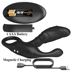 Mainan Seks Silikon Elektrik MR PLAY, Vibrator Butt <span class=keywords><strong>Plug</strong></span> & Anal Beads untuk Pria dan Wanita - Product Image 5