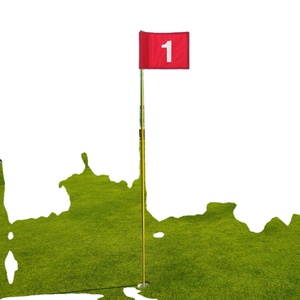 Drapeaux de golf d'extérieur personnalisés de haute qualité 2024, résistants à l'eau et aux UV, pour la pratique du putting, mini-drapeaux de golf - Product Image 5