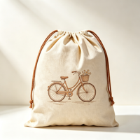 Sac à cordon personnalisé pour fournitures scolaires, pochette de rangement réutilisable pour étudiants, sac de sport multifonctionnel, emballage cadeau