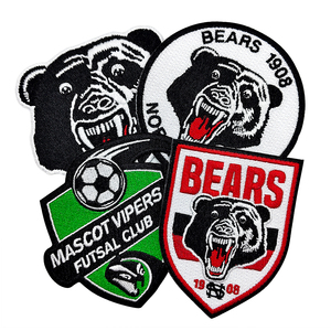 Maßgefertigte 3D-Puff-LOGO-Abzeichen zum Aufbügeln oder Aufnähen, Bestickte Aufnäher für Kleidung, Individuelle Stickerei-Patches - Product Image 1