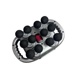 Pistolet de massage corporel électrique à 6 têtes, rechargeable, pour fascia musculaire profond, avec logo personnalisé, vibration, fitness, logo personnalisé - Product Image 3