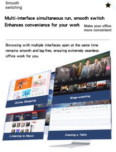 21.5-inch Desktop All-in-one <strong>Computer</strong> Supports <strong>Touch</strong> <strong>Screen</strong> a Full Set of Keyboard and Mouse with Multiple Interfaces 4+128 - Product Image 5